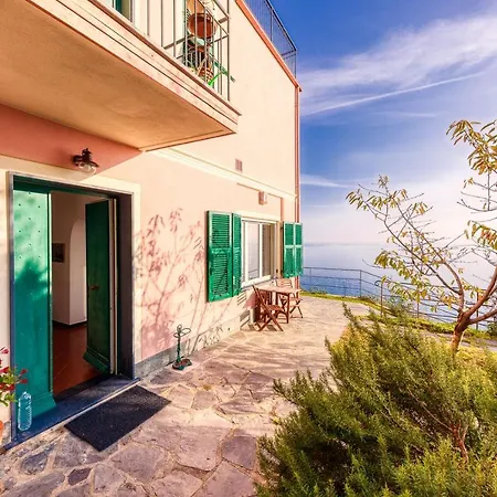 Casaviva - Grande Bilocale Vista Mare Con Parcheggio - Pieve Alta Appartement Pieve Ligure