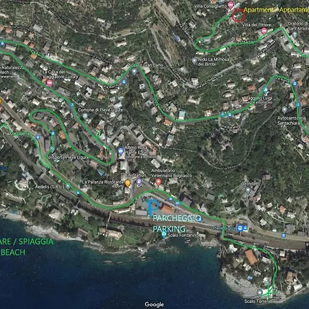 Casaviva - Grande Bilocale Vista Mare Con Parcheggio - Pieve Alta